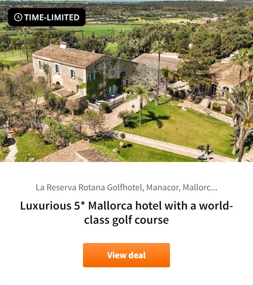 Luxurious 5* Mallorca hotel with a world-class golf course