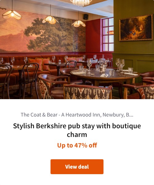 Stylish Berkshire pub stay with boutique charm