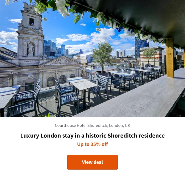 Luxury London stay in a historic Shoreditch residence