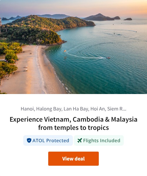 Experience Vietnam, Cambodia &amp; Malaysia from temples to tropics
