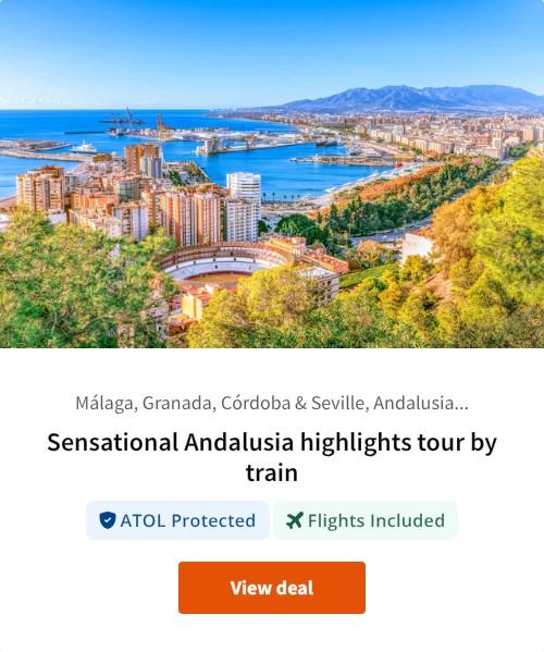 Sensational Andalusia highlights tour by train