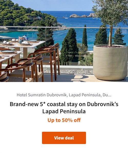 Brand-new 5* coastal stay on Dubrovnik%27s Lapad Peninsula