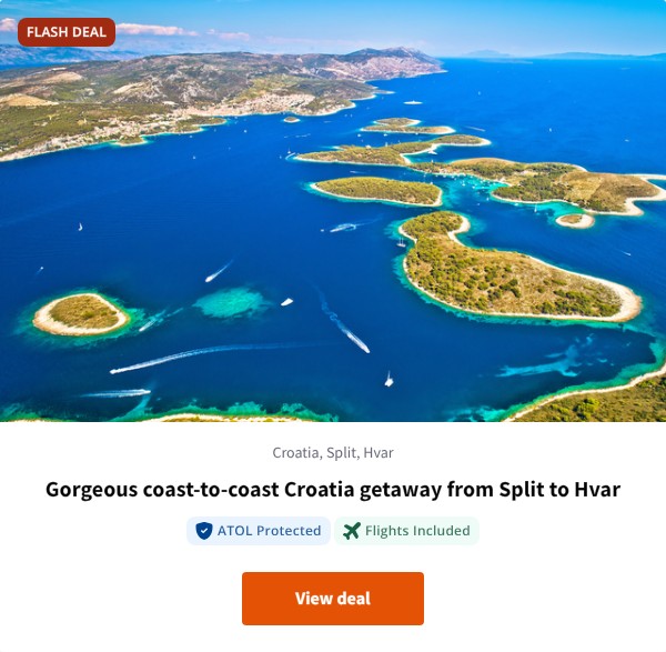 Gorgeous coast-to-coast Croatia getaway from Split to Hvar
