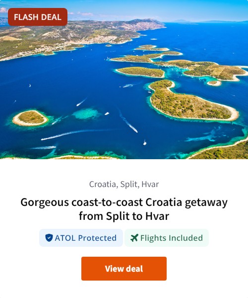 Gorgeous coast-to-coast Croatia getaway from Split to Hvar