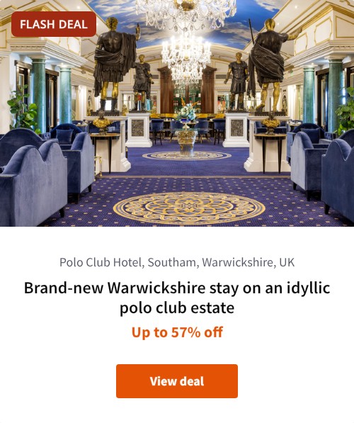 Brand-new Warwickshire stay on an idyllic polo club estate