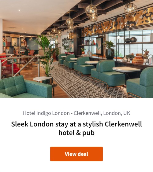 Sleek London stay at a stylish Clerkenwell hotel &amp; pub