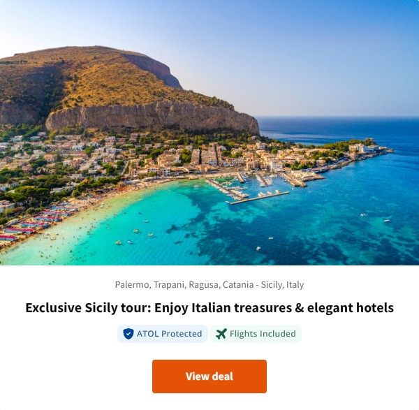 Exclusive Sicily tour: Enjoy Italian treasures & elegant hotels