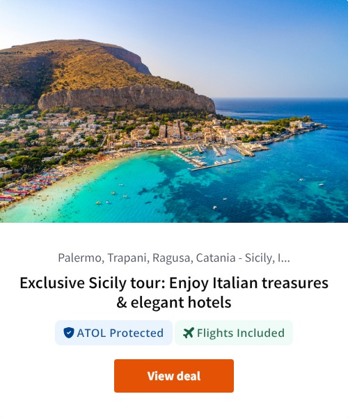 Exclusive Sicily tour: Enjoy Italian treasures &amp; elegant hotels