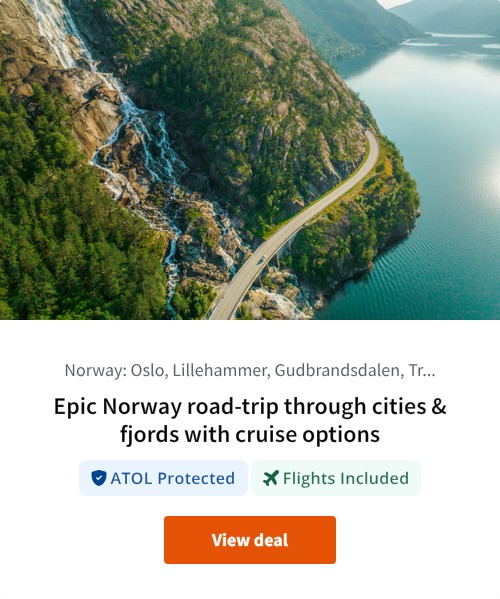 Epic Norway road-trip through cities &amp; fjords with cruise options