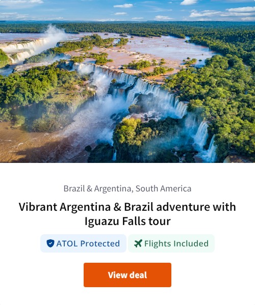 Vibrant Argentina &amp; Brazil adventure with Iguazu Falls tour