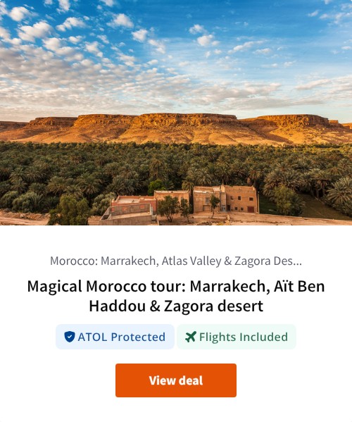 Magical Morocco tour: Marrakech, Aït Ben Haddou &amp; Zagora desert