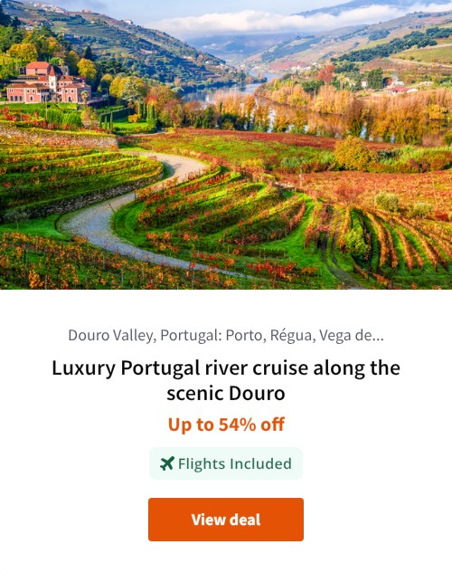 Luxury Portugal river cruise along the scenic Douro