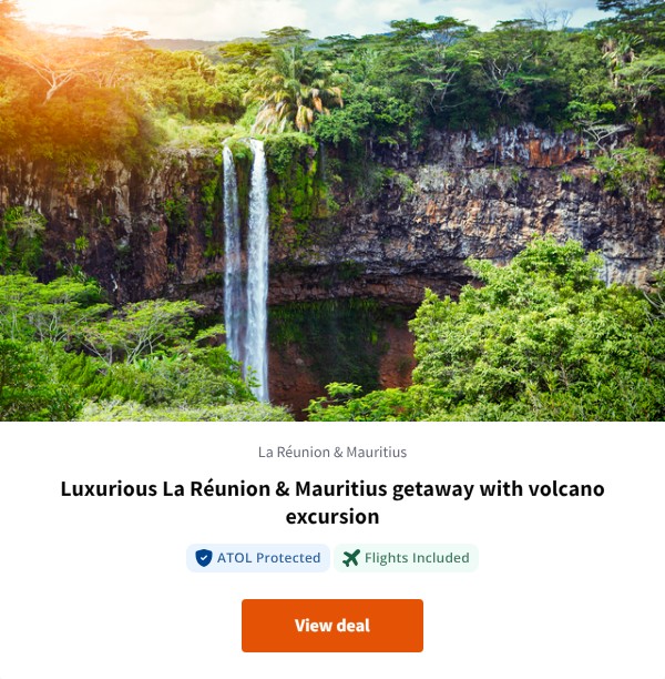 Luxurious La Réunion & Mauritius getaway with volcano excursion