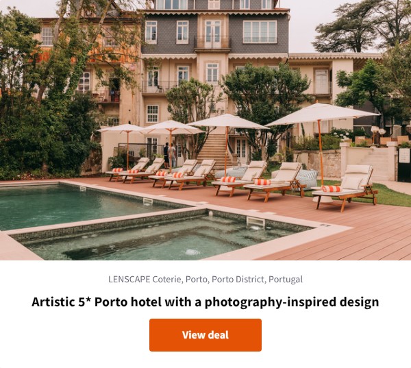 Artistic 5* Porto hotel with a photography-inspired design