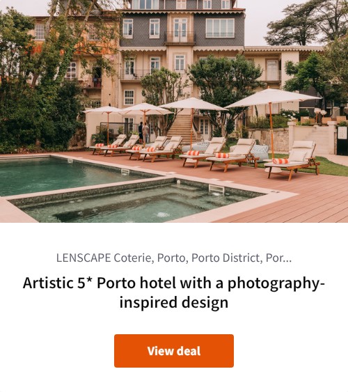 Artistic 5* Porto hotel with a photography-inspired design
