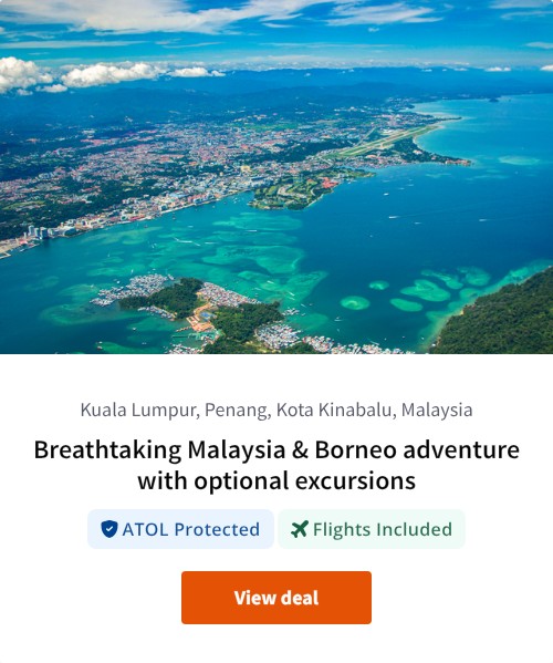 Breathtaking Malaysia &amp; Borneo adventure with optional excursions