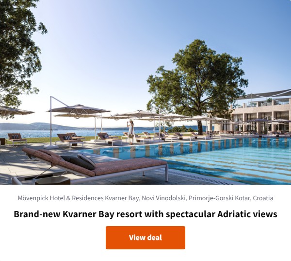 Brand-new Kvarner Bay resort with spectacular Adriatic views