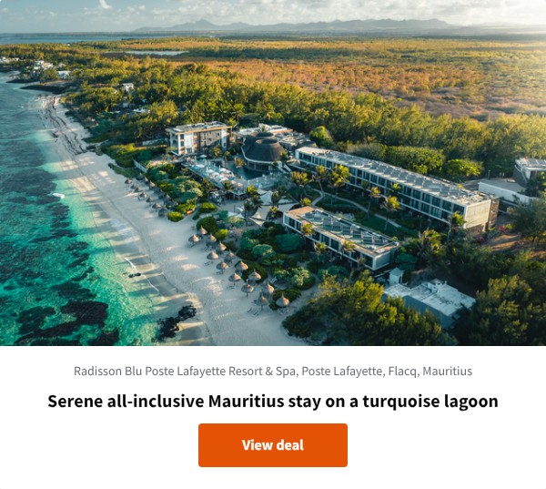 Serene all-inclusive Mauritius stay on a turquoise lagoon