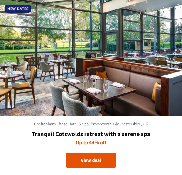Tranquil Cotswolds retreat with a serene spa
