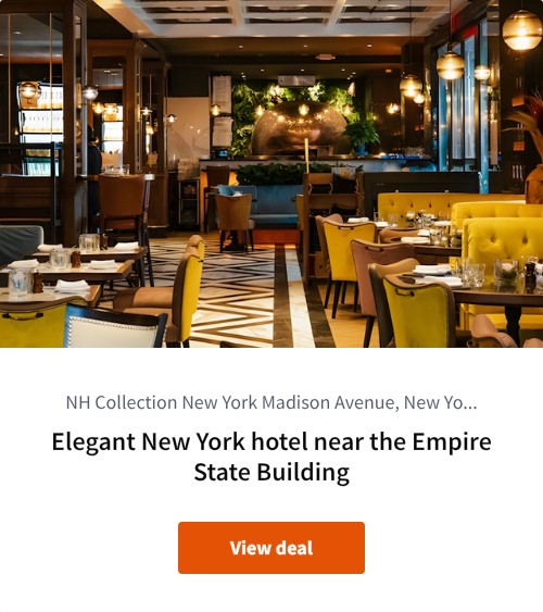Elegant New York hotel near the Empire State Building