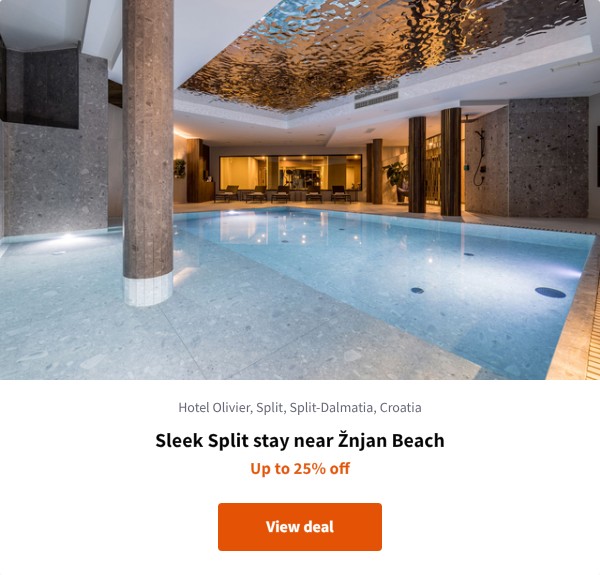 Sleek Split stay near Žnjan Beach