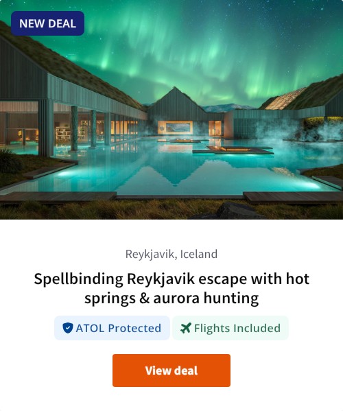 Spellbinding Reykjavik escape with hot springs &amp; aurora hunting