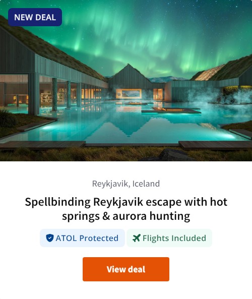 Spellbinding Reykjavik escape with hot springs &amp; aurora hunting